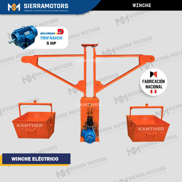 WINCHE ELECTRICO | DELCROSA 5HP