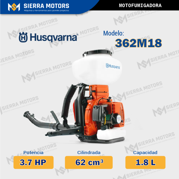 Motofumigadora HUSQVARNA 362M18