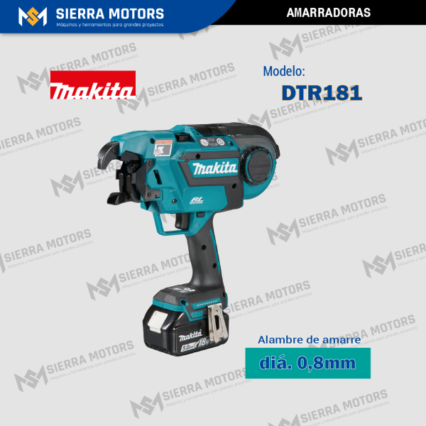 Amarradora de Varillas MAKITA DTR181