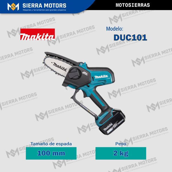 Sierra de podar a Batería MAKITA DUC101