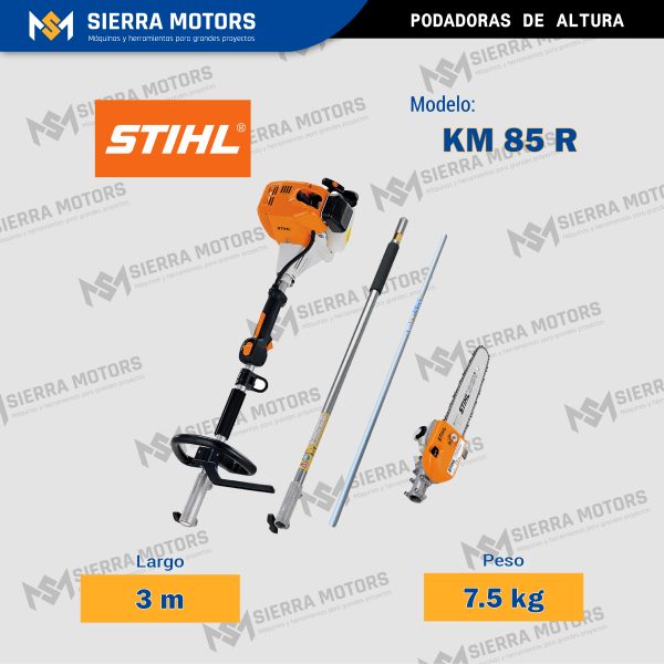 PODADORA DE ALTURA STIHL KM 85 R (Multifuncional)