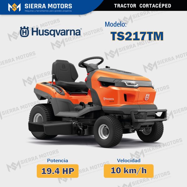 Tractor Cortacésped Husqvarna TS 217TM
