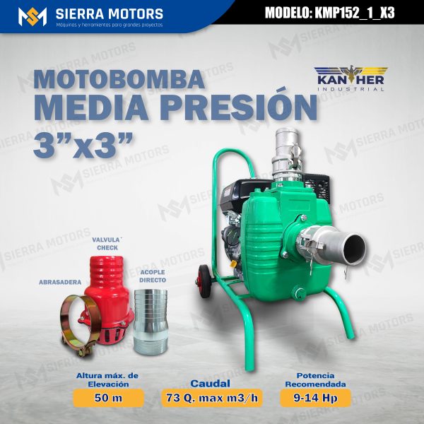 MOTOBOMBA MEDIA PRESIÓN - HIERRO KANTHER - KMP152_1_X3