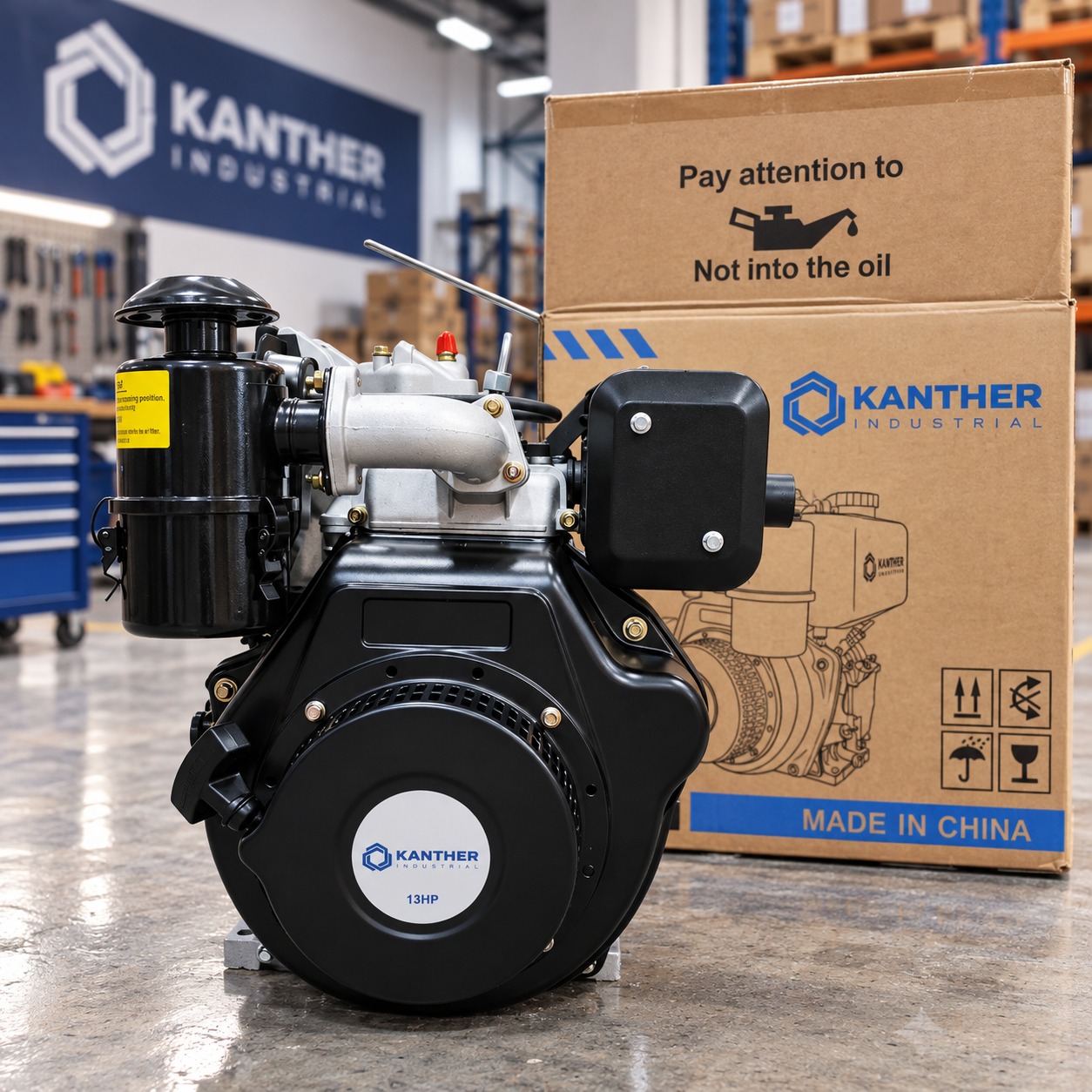 MOTOR DIESEL KANTHER - KTD188F
